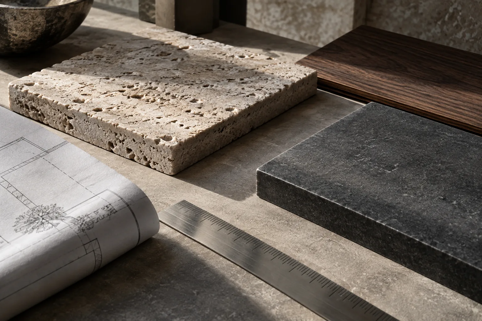 Materiali e disegni architettonici