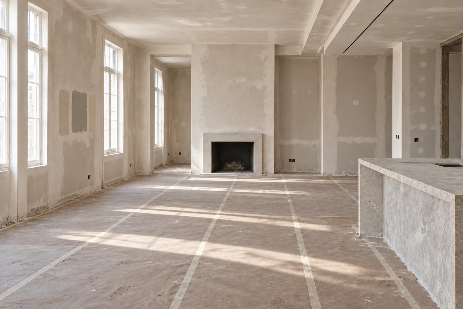 Prima: interno residenziale prima della trasformazione